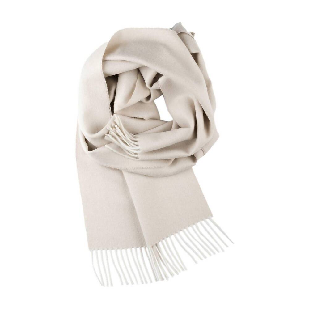 NEW SHUPACA women's wool scarf in porcelain